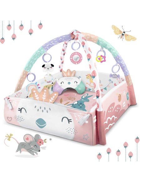 Mokomasis interaktyvus kilimėlis 110 x 100 cm Nukido paukštis