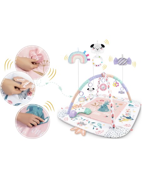 Mokomasis interaktyvus kilimėlis 110 x 100 cm Nukido paukštis