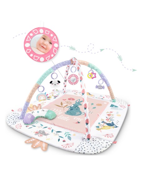 Mokomasis interaktyvus kilimėlis 110 x 100 cm Nukido paukštis