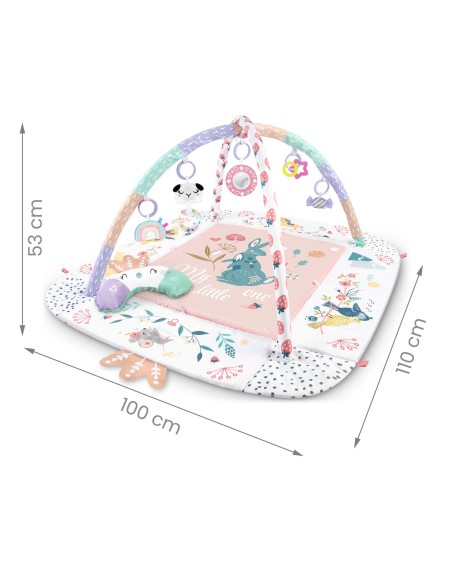Mokomasis interaktyvus kilimėlis 110 x 100 cm Nukido paukštis