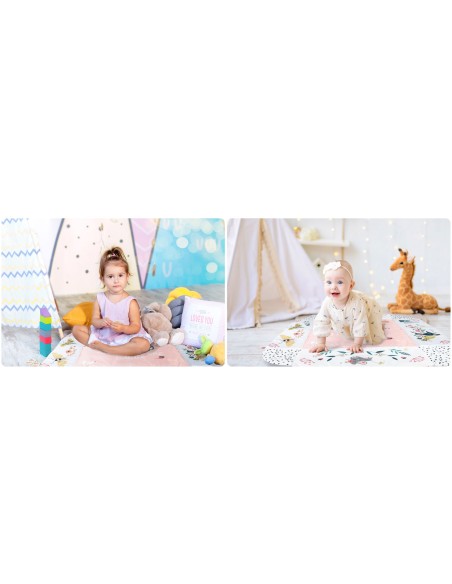 Mokomasis interaktyvus kilimėlis 110 x 100 cm Nukido paukštis