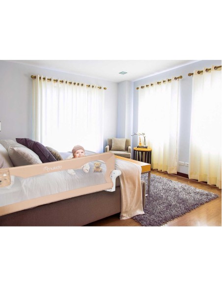 Apsauginis užvalkalas lovai 150 x 42 x 35 cm Nukido smėlio spalvos Apsauginis užvalkalas lovai 150 x 42 x 35 cm Nukido smėlio spalvos