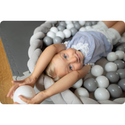 Ricokids lovelės suvystymas 3m - mėtų-rožinė-violetinė
