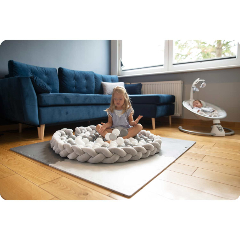 Ricokids lovelės suvystymas 3m - mėtų-rožinė-violetinė