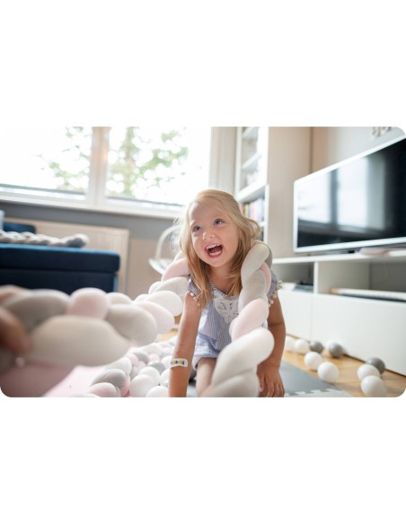Ricokids lovelės suvystymas 3m - mėtų-rožinė-violetinė Ricokids lovelės suvystymas 3m - mėtų-rožinė-violetinė
