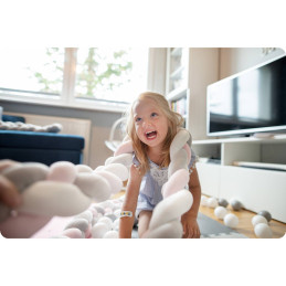 Ricokids lopšys 3m - mėlynos ir rožinės spalvos