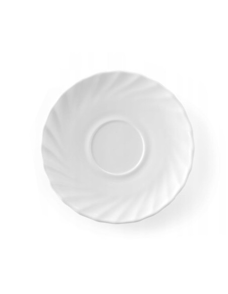 Lėkštė kavos ir arbatos puodeliui Arcoroc TRIANON 220ml rinkinys 6 vnt. - Hendi D6925
