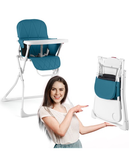 Nuco aukšta kėdutė mėlyna