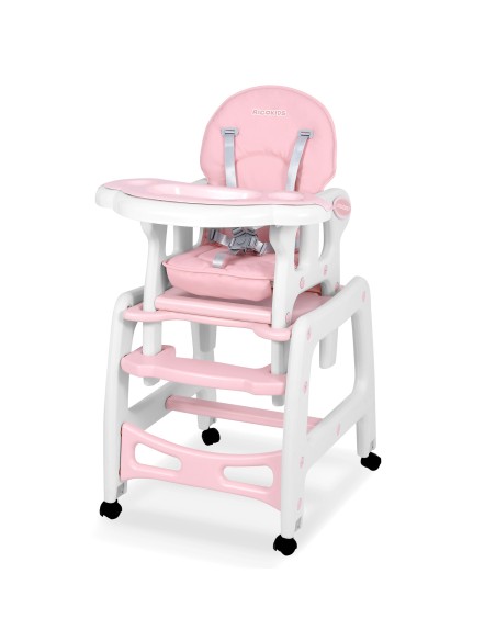 Sinco 5-in-1 aukšta kėdutė, rožinė Sinco 5-in-1 aukšta kėdutė, rožinė