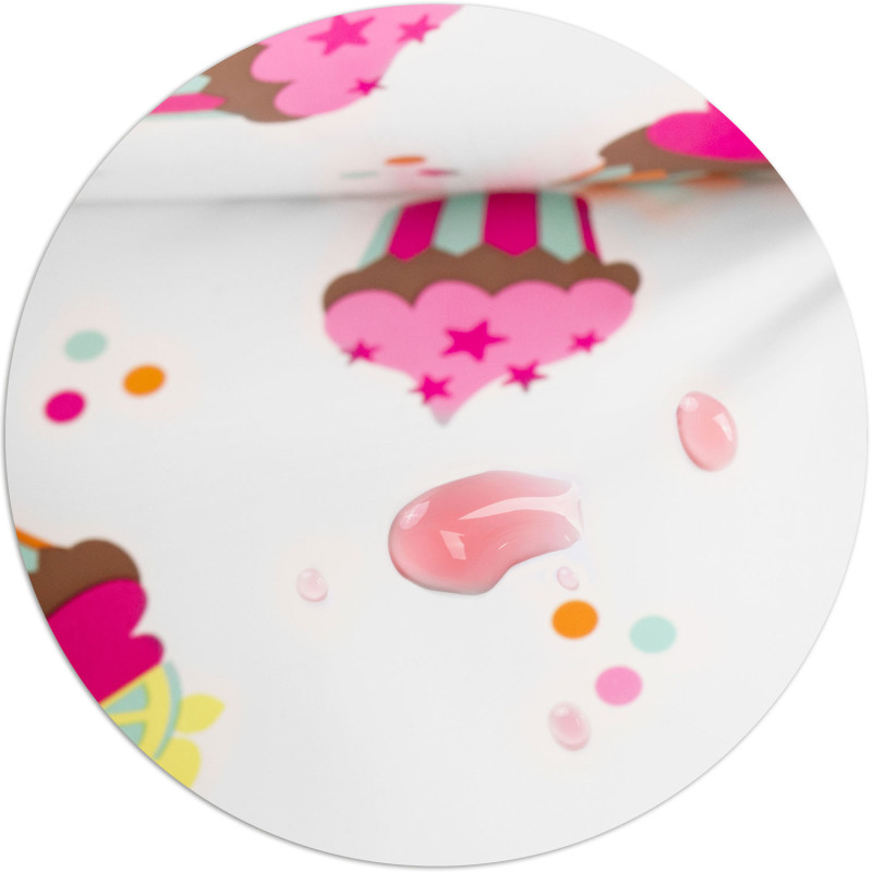 Aukšta kėdutė su stalu Ricokids FANDO cupcakes