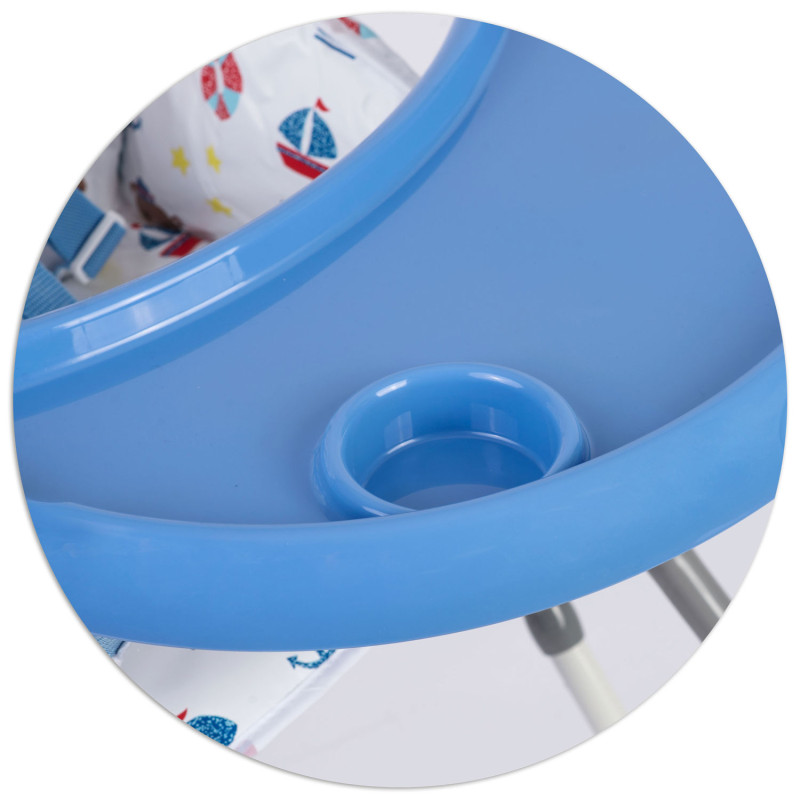 Aukšta kėdutė su stalu Ricokids FANDO sea
