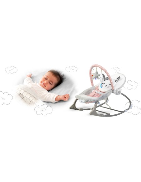 Rokeris su vibracija Nukido - rožinė Rokeris su vibracija Nukido - rožinė