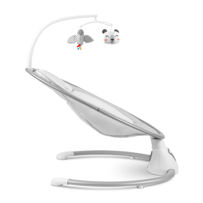 Daugiafunkcinis atmuštuvas su automatiniu siūbavimu balta ir pilka Ricokids 705000