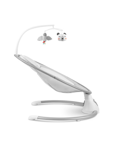 Daugiafunkcinis atmuštuvas su automatiniu siūbavimu balta ir pilka Ricokids 705000