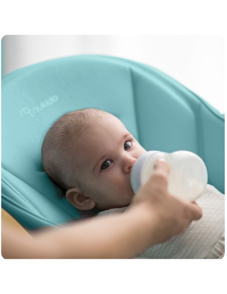 Aukšta kėdutė su stalu, Belo bouncer mėlyna