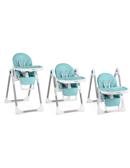 Aukšta kėdutė su stalu, Belo bouncer mėlyna