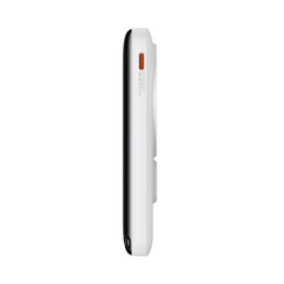 Maitinimo bankas su belaidžiu įkrovimu MagSafe 10000mAh 20W balta + USB-C laidas 0,5m