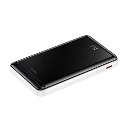 Maitinimo bankas su belaidžiu įkrovimu MagSafe 10000mAh 20W balta + USB-C laidas 0,5m
