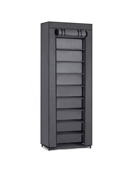 Massido tekstilinė batų spintelė - grafitas Massido tekstilinė batų spintelė - grafitas