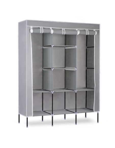 Massido tekstilinė spinta - pilka Massido tekstilinė spinta - pilka