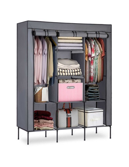 Massido tekstilinė spinta - grafitas