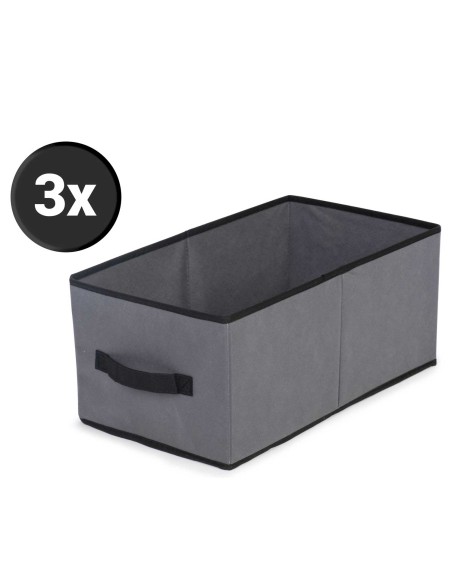 Massido didelė tekstilinė spinta su stalčiais - grafitas Massido didelė tekstilinė spinta su stalčiais - grafitas