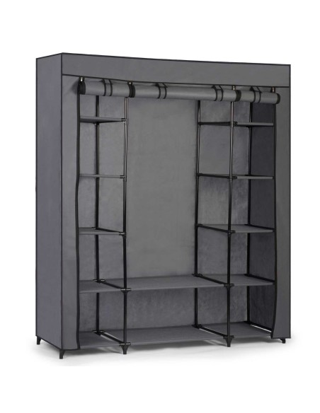 Didelė Massido tekstilinė spinta - grafitas