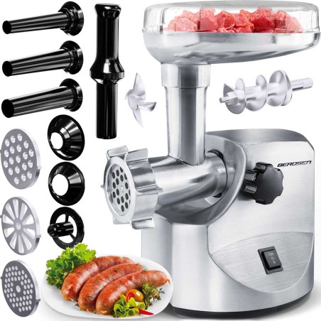 Profesionali elektrinė mėsmalė Berdsen 700 / 1800W