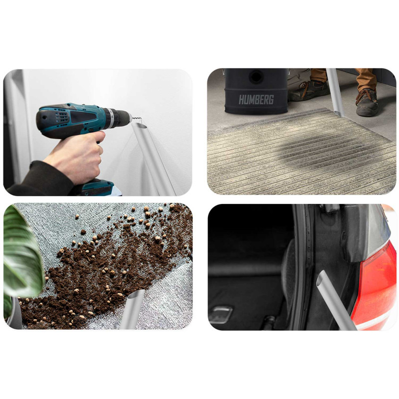 Židinio pelenų dulkių siurblys 15L 1200W HM-404