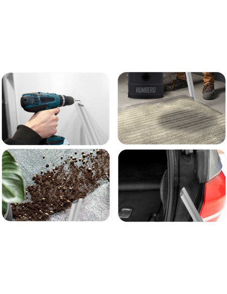 Židinio pelenų dulkių siurblys 15L 1200W HM-404 Židinio pelenų dulkių siurblys 15L 1200W HM-404