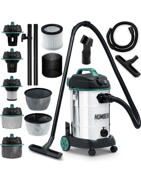 Pramoninis dulkių siurblys 30L 1600W HM-402 Pramoninis dulkių siurblys 30L 1600W HM-402