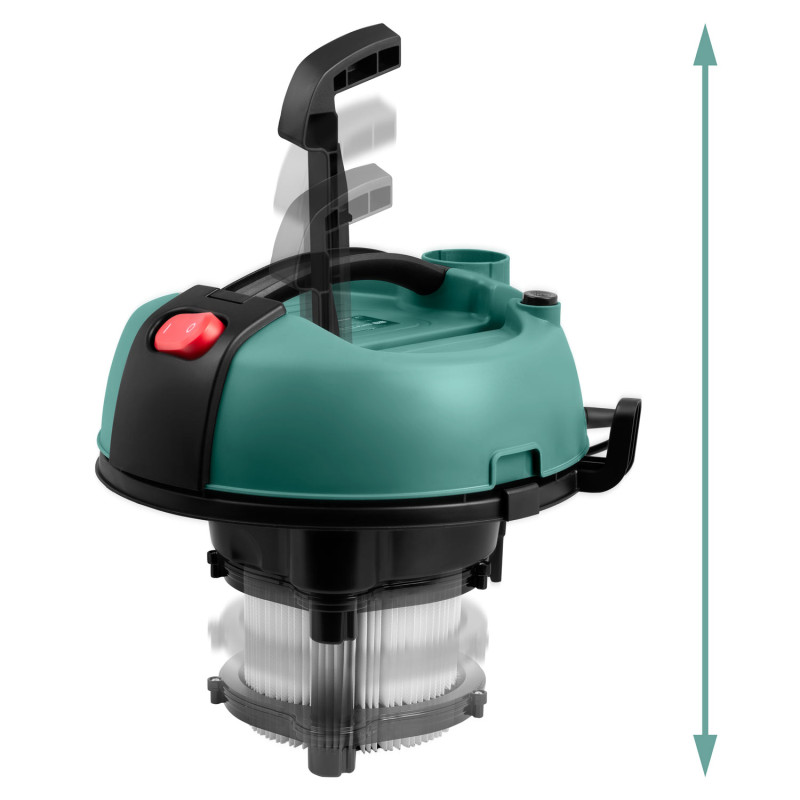 Pramoninis dulkių siurblys 20L 1200W HM-400