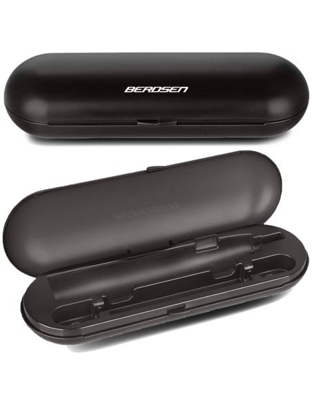 Kelioninis dėklas Berdsen Sonica B3 ir B4 šepečiams, juodas