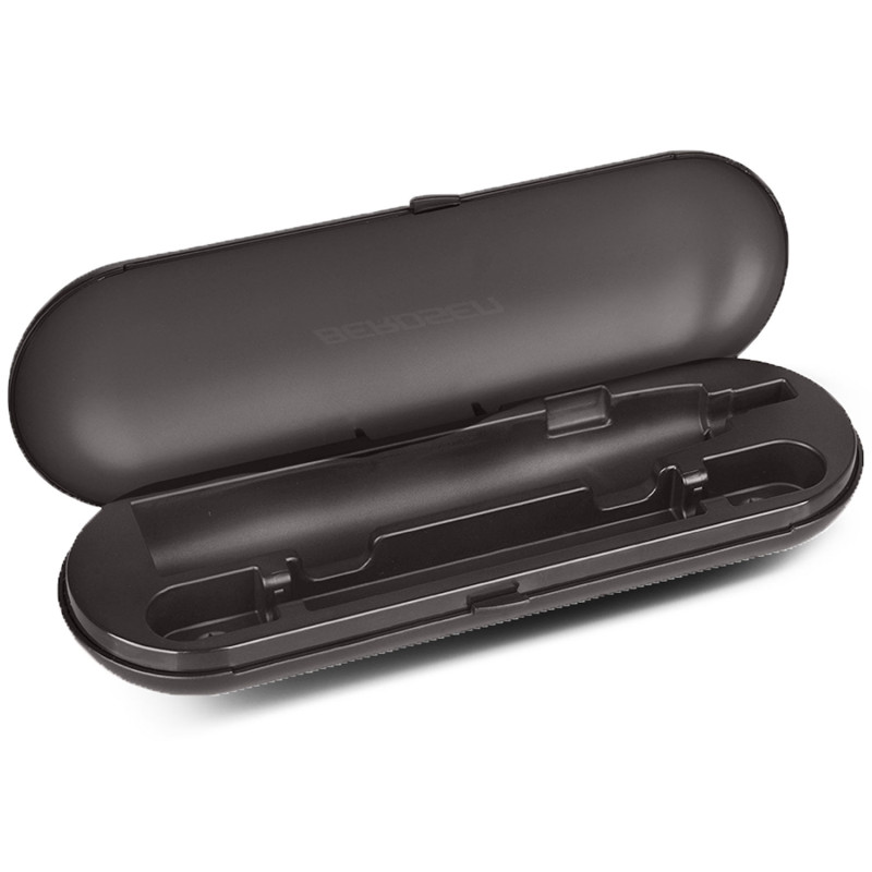 Kelioninis dėklas Berdsen Sonica B3 ir B4 šepečiams, juodas