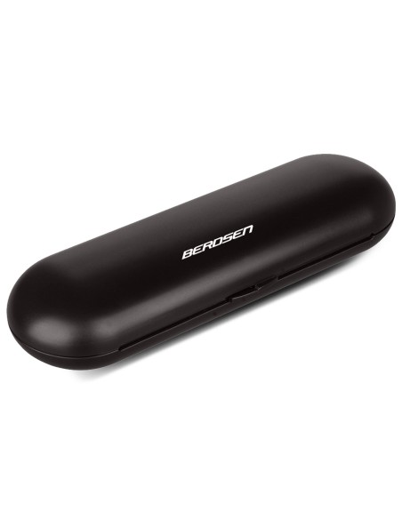 Kelioninis dėklas Berdsen Sonica B3 ir B4 šepečiams, juodas