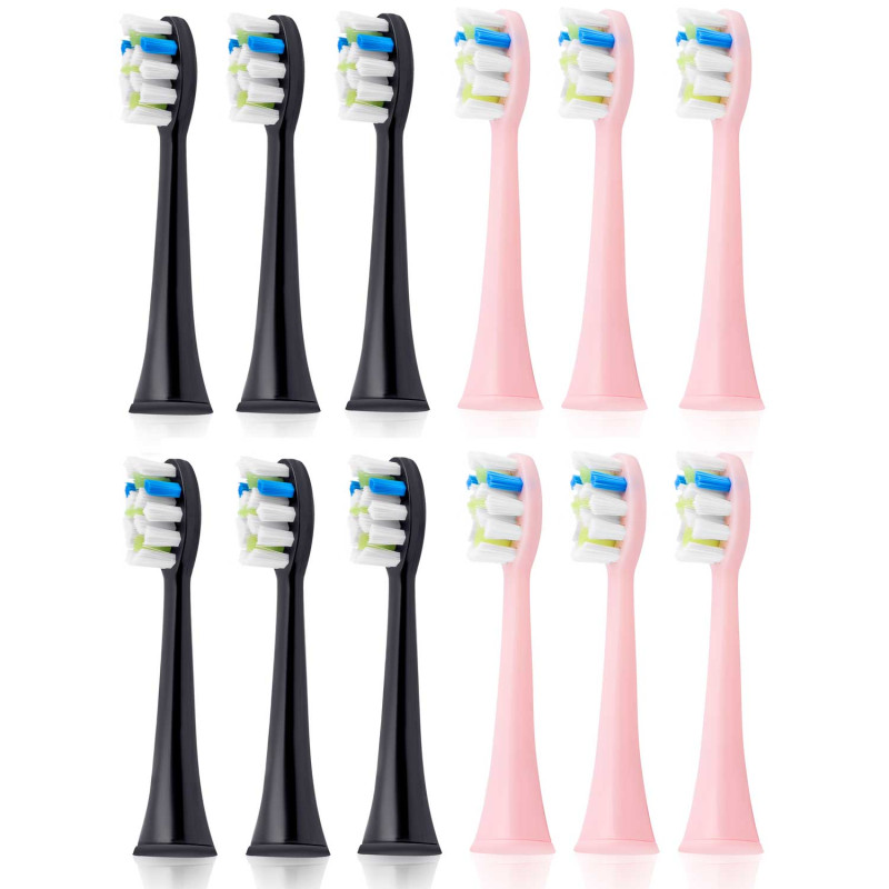 Antgaliai Berdsen DUO sonic dantų šepetėliui 12 vnt.