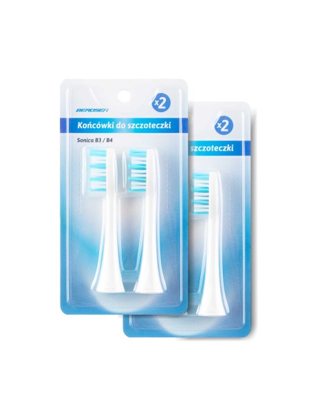 Berdsen sonic šepetėlių galvutės 4 vnt.