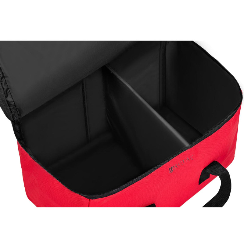 Vandeniui atsparus Lunchbox terminio transportavimo krepšys, skirtas 6 dėžėms