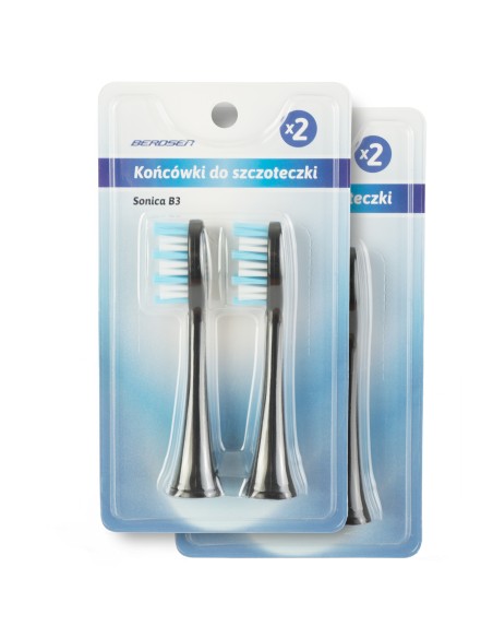 Antgaliai Berdsen B3 sonic dantų šepetėliui 4 vnt.