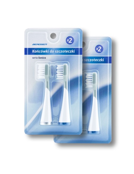 Berdsen sonic šepetėlių galvutės 4 vnt.