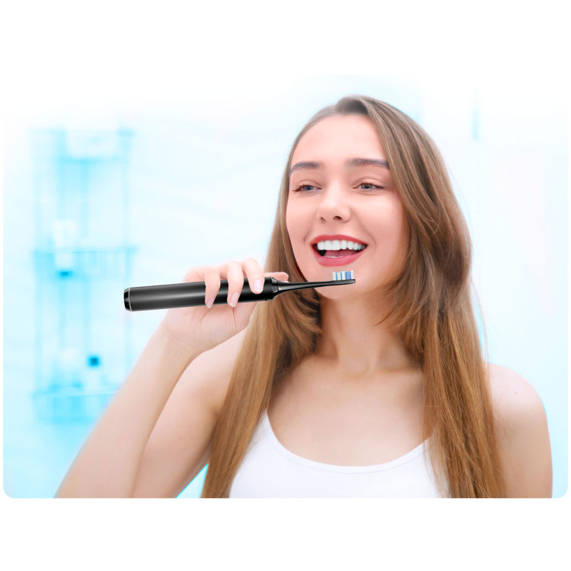 Sonica B5 sonic juodas dantų šepetėlis