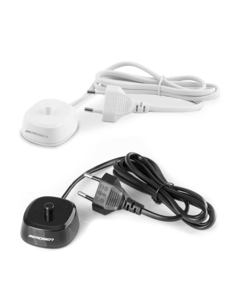 Sonic dantų šepetėlių rinkinys Sonica B3 baltos ir juodos spalvos