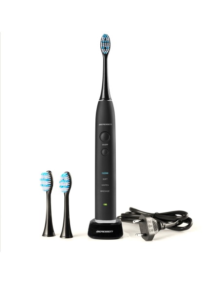 Sonica B3 sonic juodas dantų šepetėlis