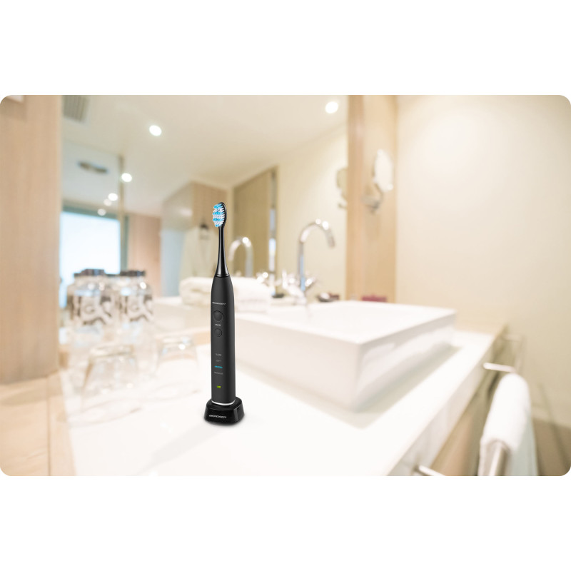 Sonica B3 sonic juodas dantų šepetėlis