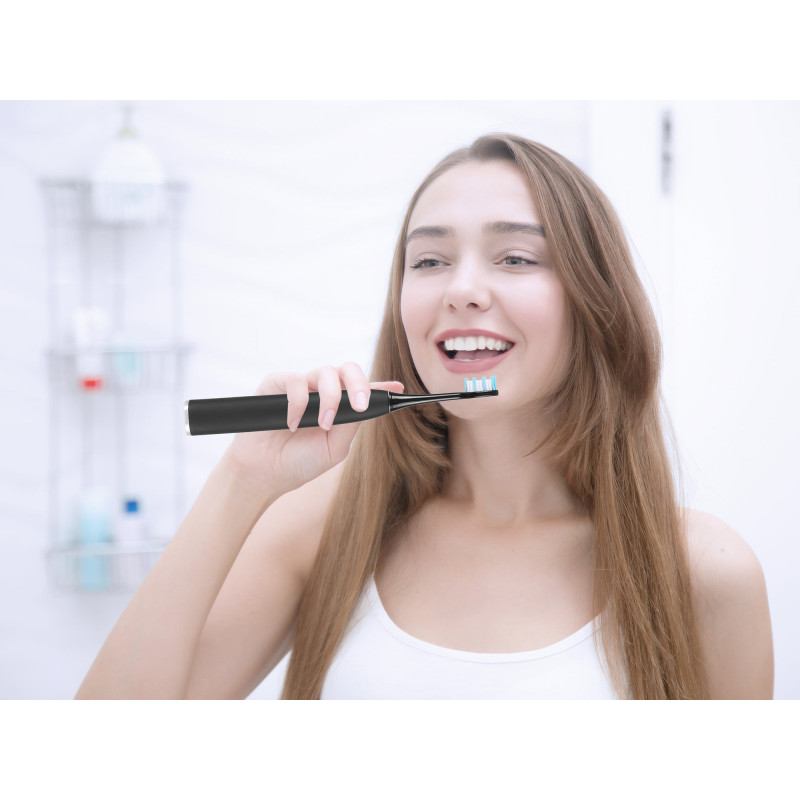 Sonica B3 sonic juodas dantų šepetėlis