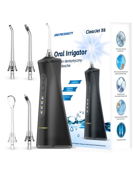 Berdsen ClearJet X6 belaidis dantų drėkintuvas