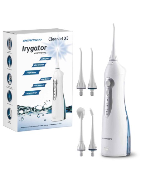Berdsen ClearJet X3 belaidis dantų drėkintuvas