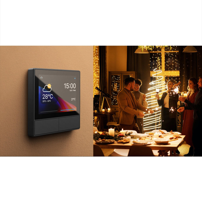 Daugiafunkcis valdymo centras WiFi Bluetooth sieninis jungiklis NSPanel