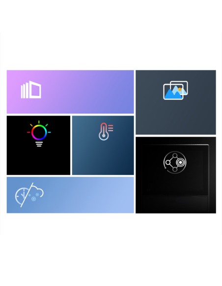 Daugiafunkcis valdymo centras WiFi Bluetooth sieninis jungiklis NSPanel Daugiafunkcis valdymo centras WiFi Bluetooth sieninis jungiklis NSPanel