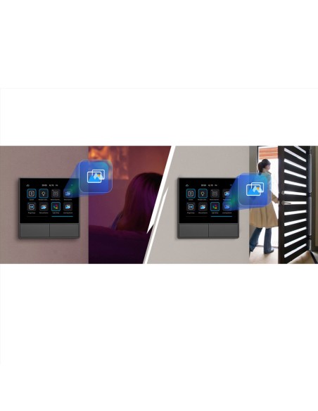 Daugiafunkcis valdymo centras WiFi Bluetooth sieninis jungiklis NSPanel Daugiafunkcis valdymo centras WiFi Bluetooth sieninis jungiklis NSPanel